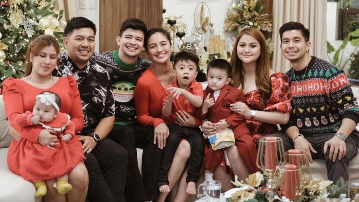 Julie Anne San Jose, Rayver Cruz celebrate Christmas with each other's family