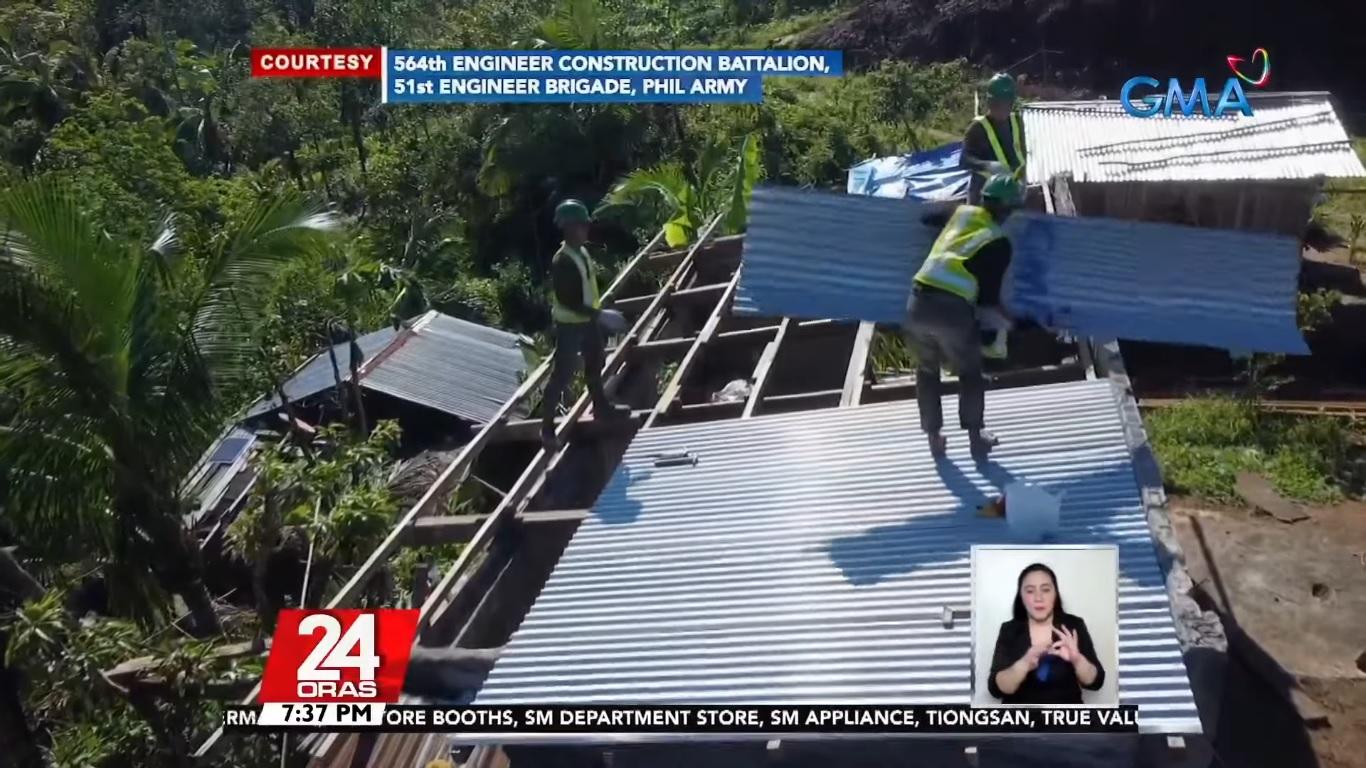 Karding-affected Residents In Quezon Receive Materials To Rebuild Homes ...