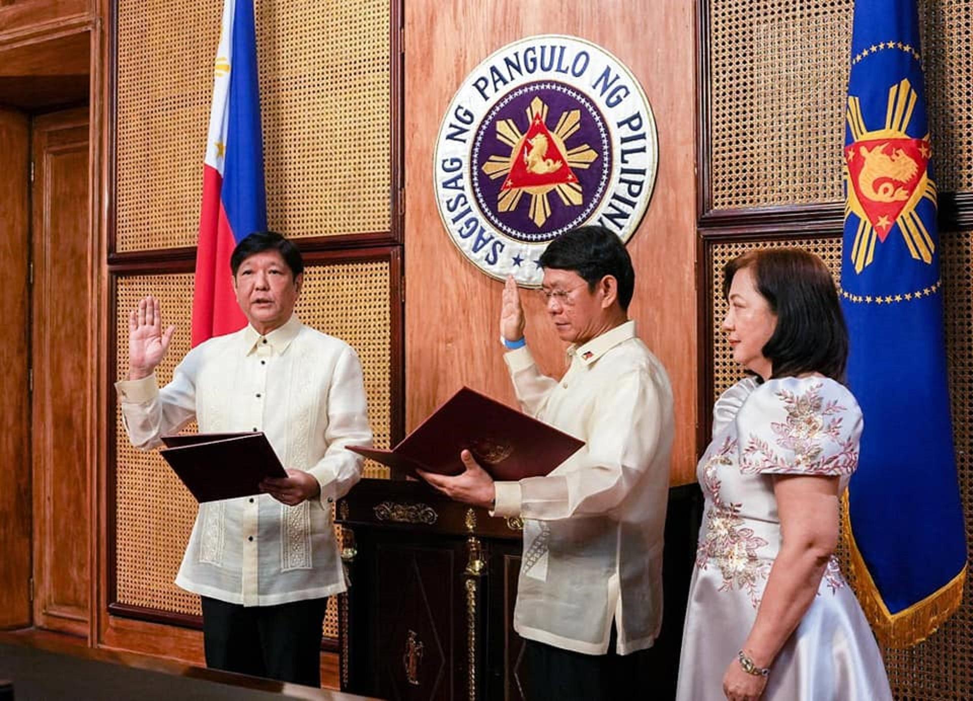 Former DILG Secretary Año sworn in as new National Security Adviser