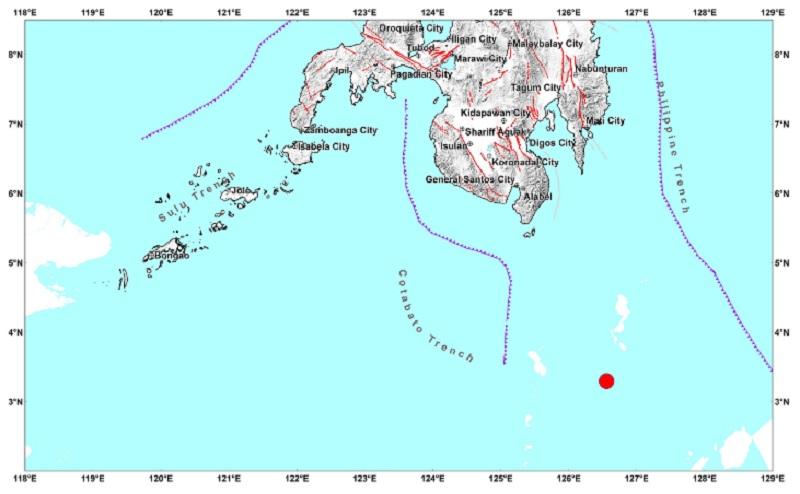 Gempa berkekuatan 5,2 mengguncang Davao Occidental