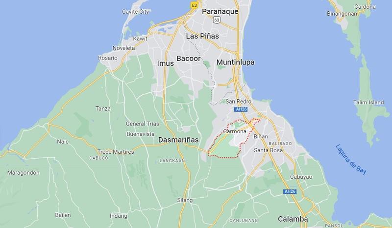 Undang-undang tinta Marcos menjadikan Carmona sebagai kota komponen Cavite