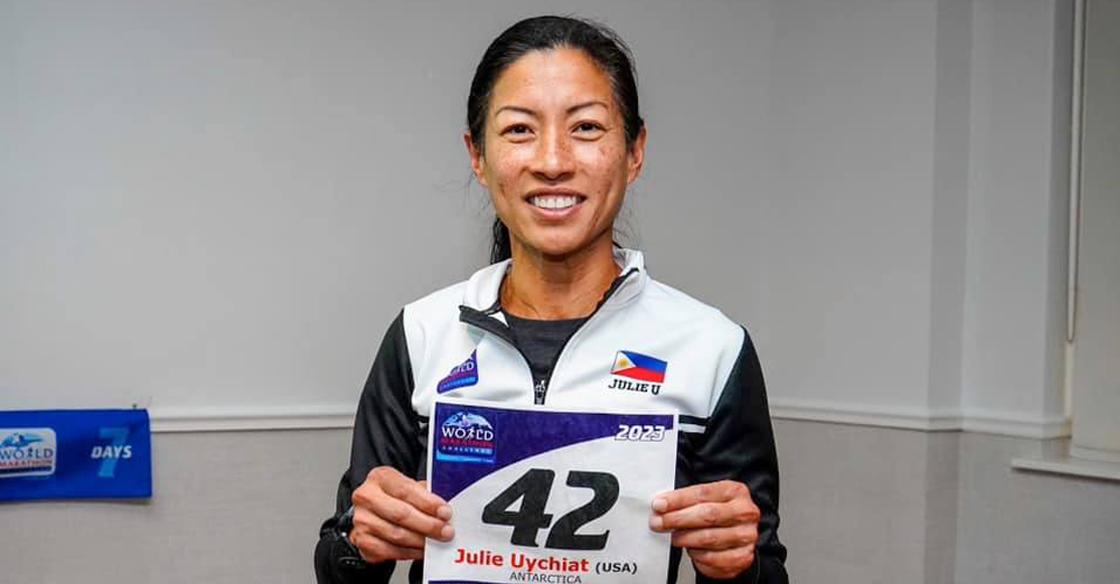 Senate adopts resolution hailing Julie Uychiat for World Marathon Challenge win