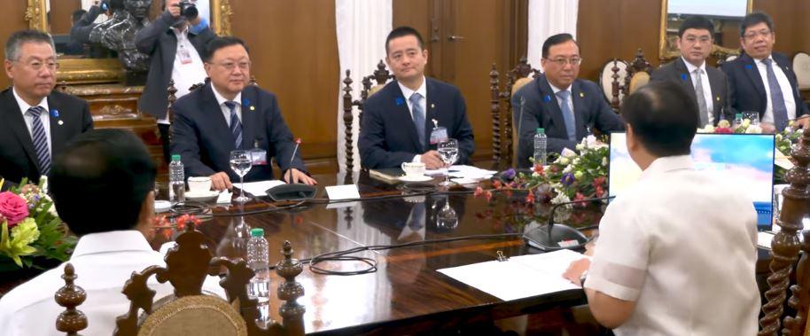 Chinese firm pledges infra investments, says Palace