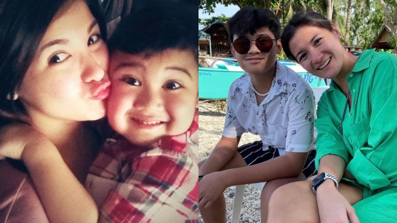 Camille Prats marks eldest son Nathan's 15th birthday with touching ...