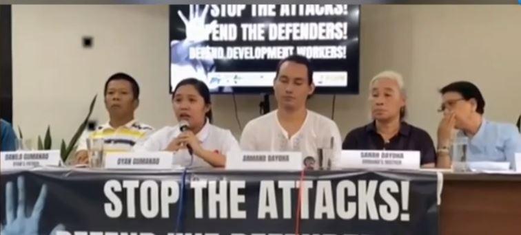 Para pekerja dev’t yang berbasis di Cebu mengukuhkan ‘otoritas’ di balik penculikan mereka