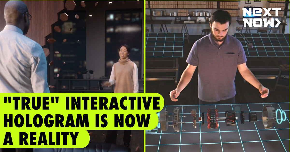 True-to-life 3D and interactive holograms are now a reality