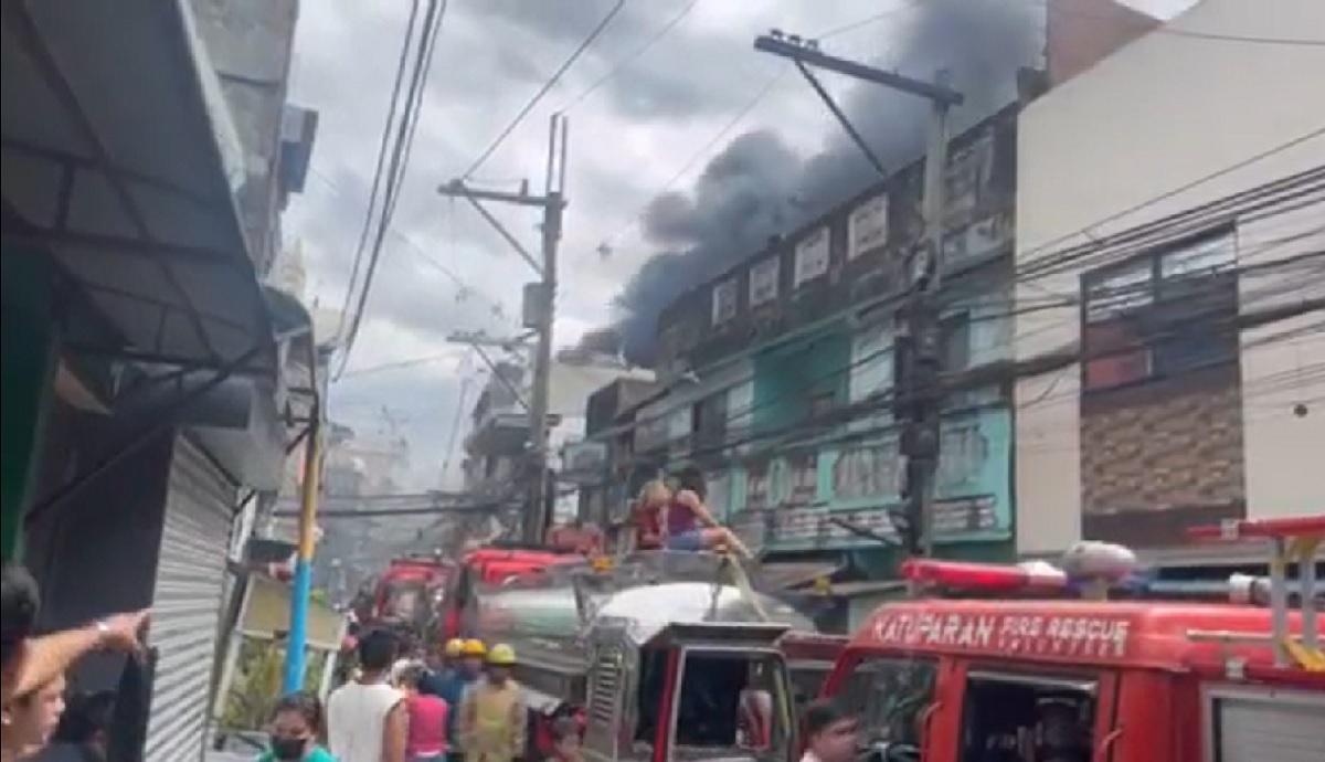Fire hits Tondo residential area
