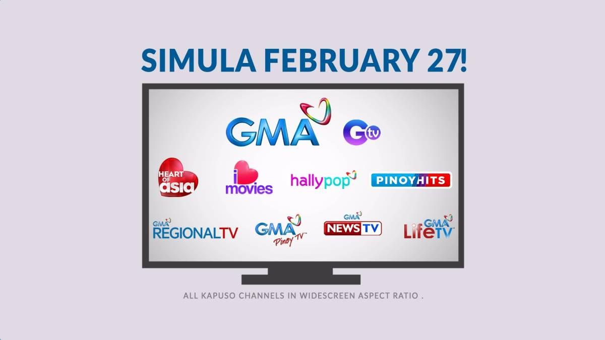 GMA meningkatkan pengalaman menonton TV dengan format layar lebar 16:9 mulai 27 Februari