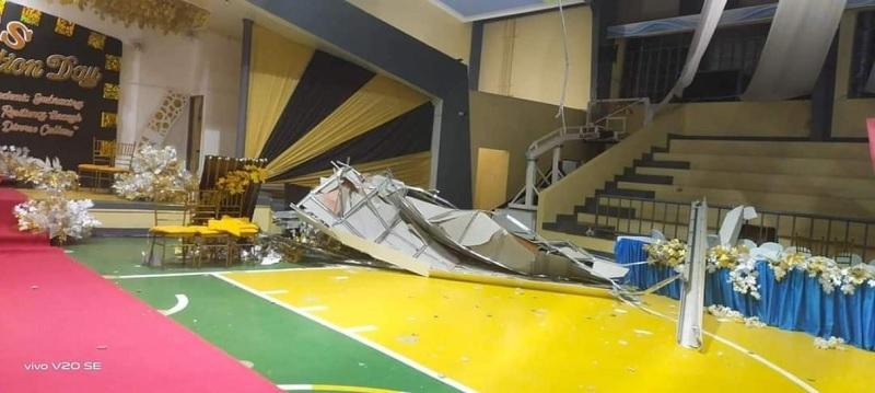Kerusakan di coliseum, evakuasi rumah sakit dilaporkan setelah gempa Masbate