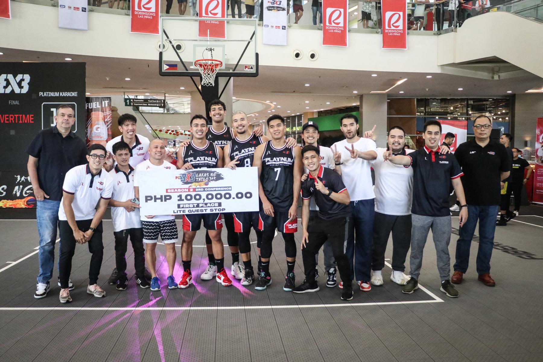 Platinum Karaoke downs Cavitex to rule PBA 3×3 Leg 5