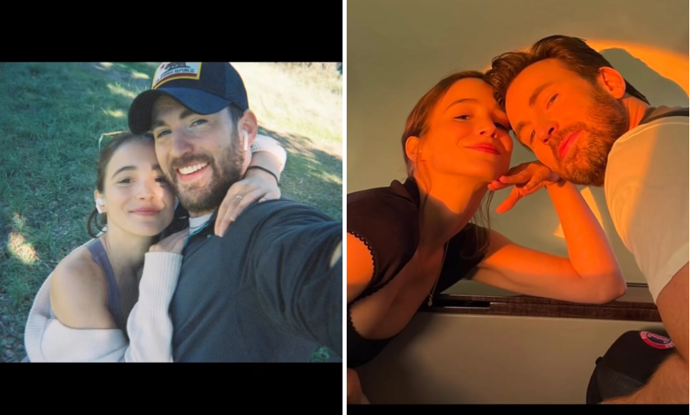 Chris Evans shares new pictures with girlfriend Alba Baptista | GMA ...