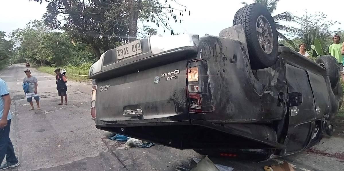 Isa, patay, 2, kritikal sa aksidente sa highway sa Camarines Sur