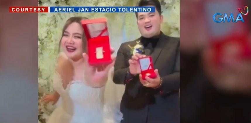 Newlywed couple gives ‘gold bars’ as wedding souvenirs