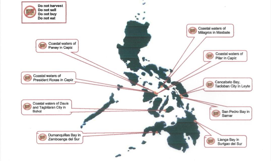 Toxic red tide detected in coastal waters of Masbate, 6 other provinces