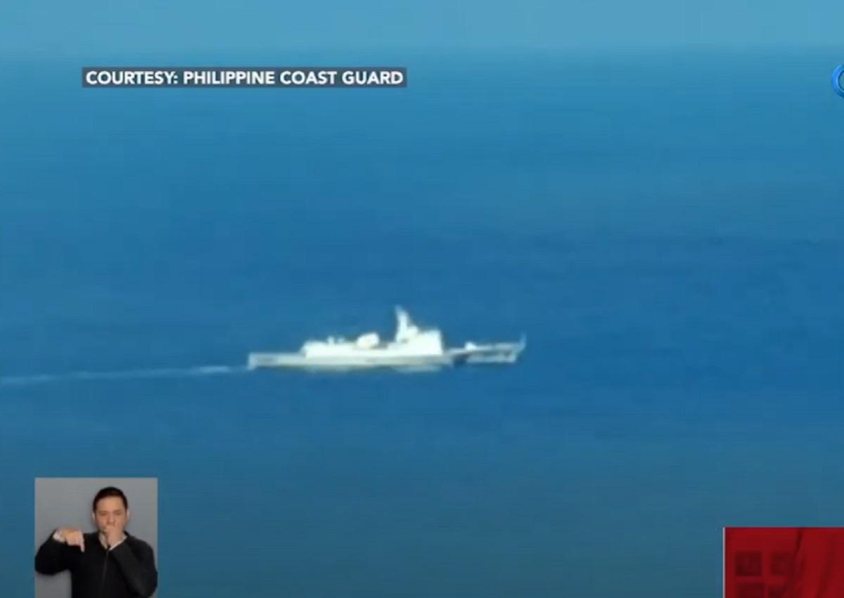 Chinese Coast Guard tries to shoo away PCG vessel in Ayungin Shoal ...