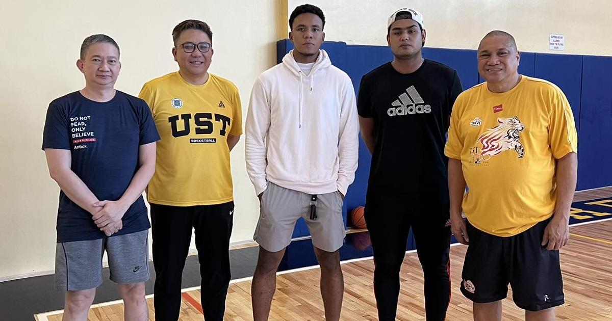 Former NCAA stars Rhayyan Amsali, James Una transfer to UST