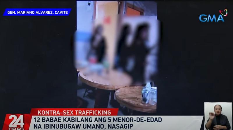 12 Women Including 5 Minors Rescued From Alleged Sex Trafficking In Cavite Gma News Online