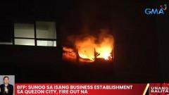 BFP declares Quezon City fire extinguished
