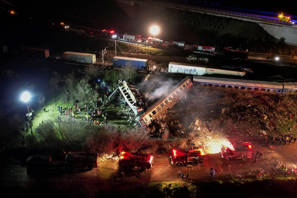 Two trains collide in Greece, 26 killed, at least 85 injured