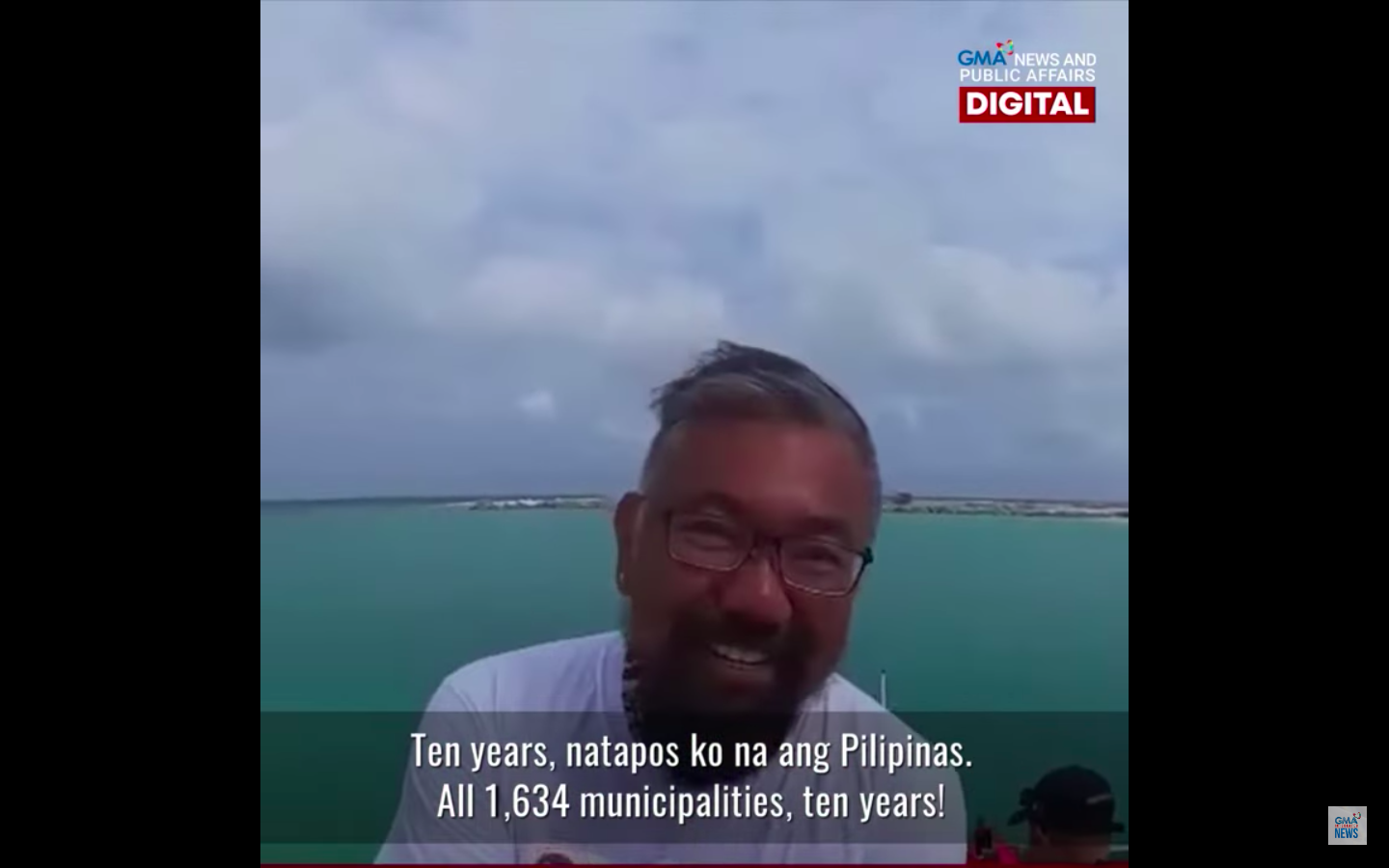 Pinoy, επισκέφτηκε 1.634 πόλεις και κωμοπόλεις στις Φιλιππίνες