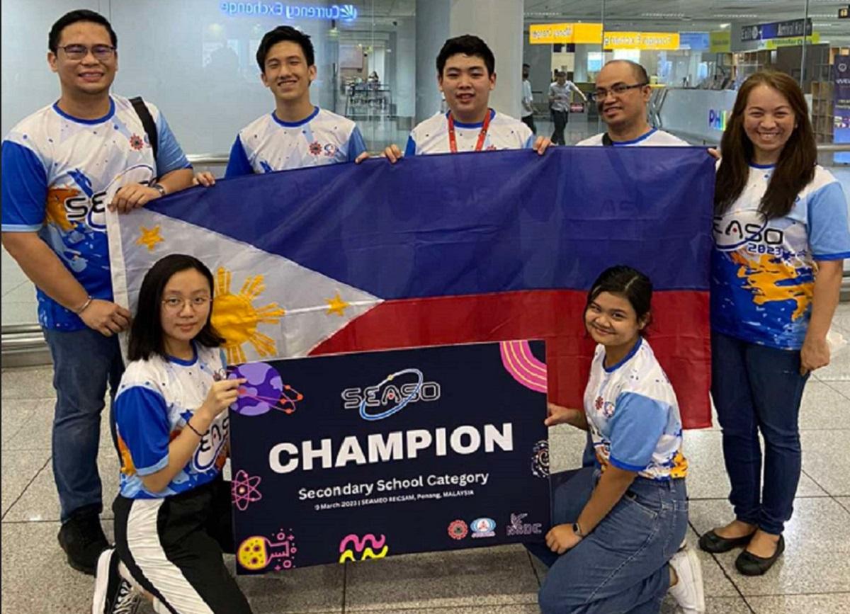 Team Philippines tops SEAMO science, math Olympiad for secondary school