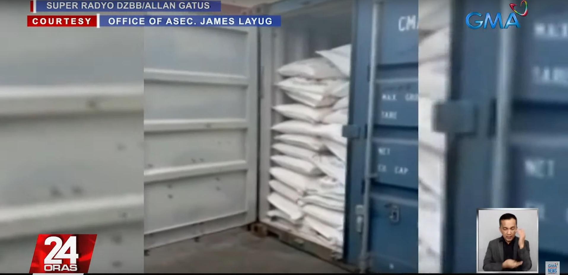 P86 million in sugar declared as footwear rubber seized in Subic