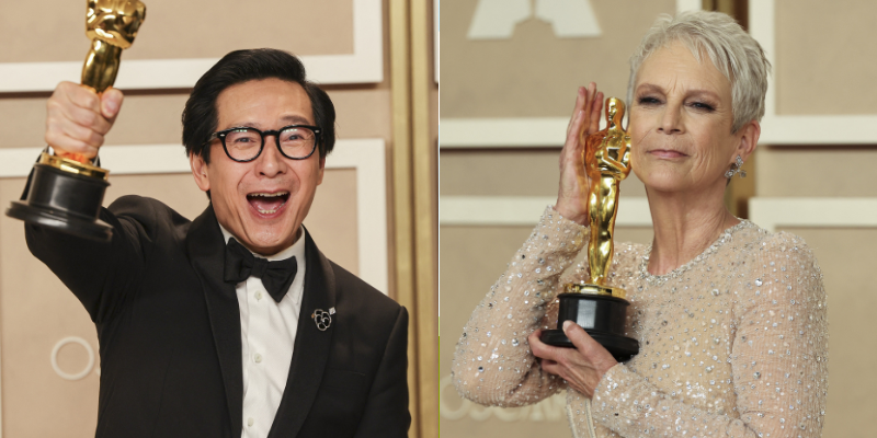 Everything Everywhere' stars Ke Huy Quan, Jamie Lee Curtis win Oscars | GMA  News Online