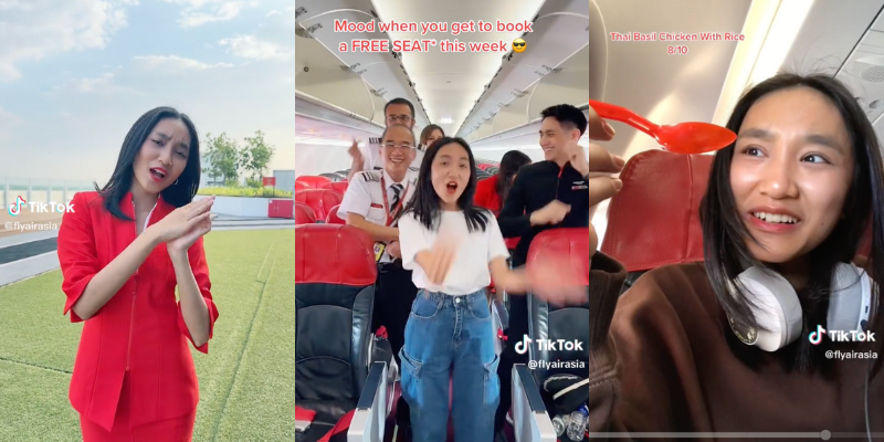 Remaja Pinay yang menjadi viral TikTok di atas tas sekarang membuat konten untuk sebuah maskapai penerbangan