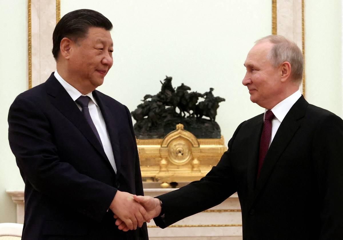 Putin meets ‘dear friend’ Xi in Kremlin as Ukraine war grinds on