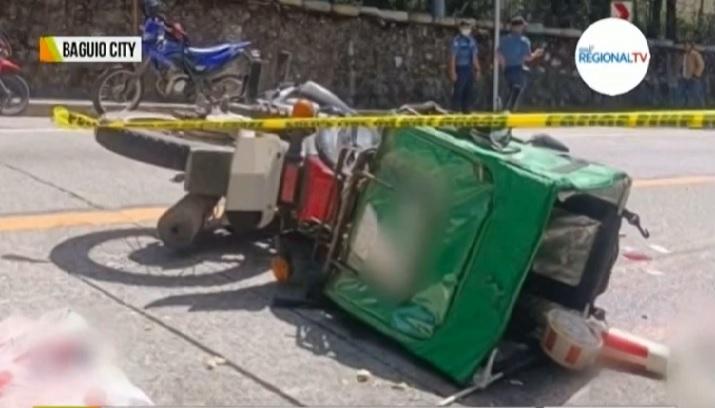 Pengemudi becak tewas setelah mencoba menyalip truk sampah di Baguio