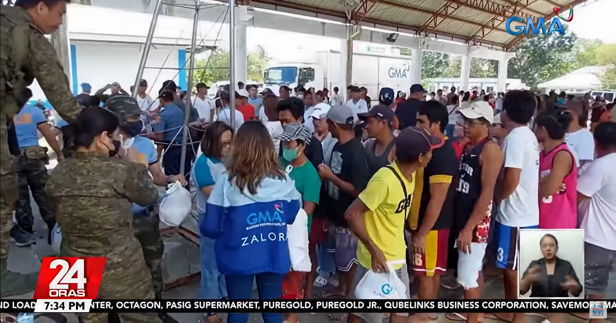 Lebih dari 4.000 nelayan yang terkena dampak tumpahan minyak di Oriental Mindoro menerima bantuan dari Yayasan GMA Kapuso