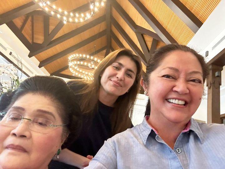 First Lady Liza Marcos posts photo with Imelda