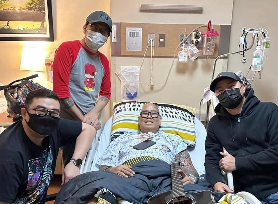 Parokya ni Edgar visits guitarist Gab Chee Kee in the hospital: ‘Di talaga namin siya papabayaan’