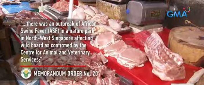 DA bans pork from Singapore