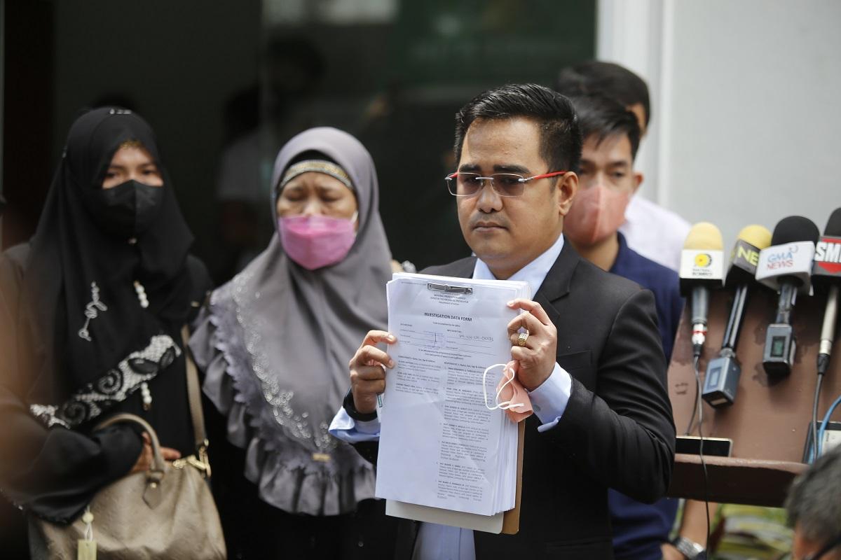Families of teens killed in police ops file complaints at DOJ | Photos ...