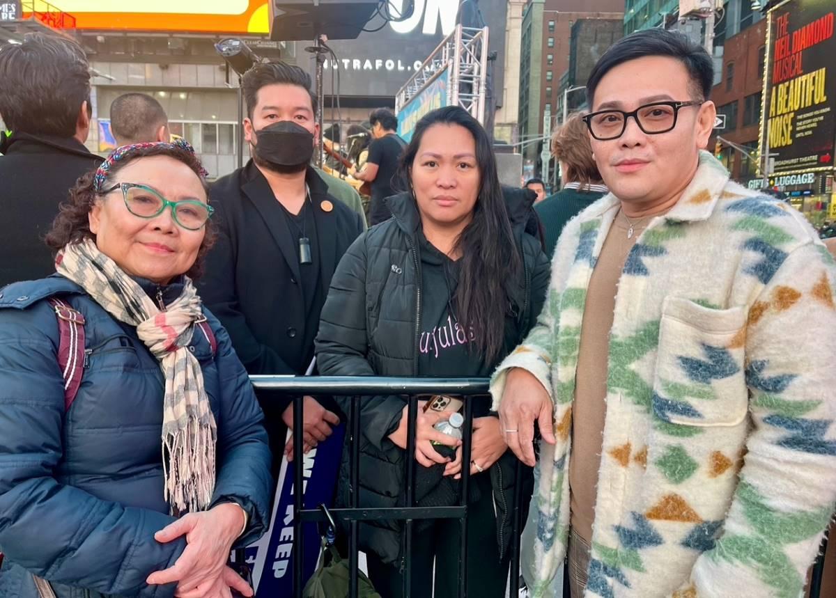 Mga Fil-Am na biktima ng hate crimes, nag-rally sa New York kasama ang ibang Asyano