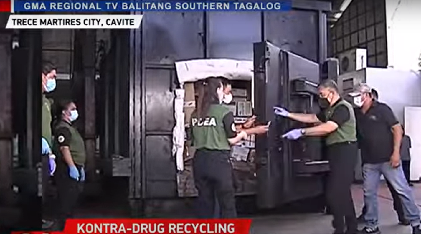 Lebih dari 600 kilo obat-obatan terlarang dimusnahkan di Cavite