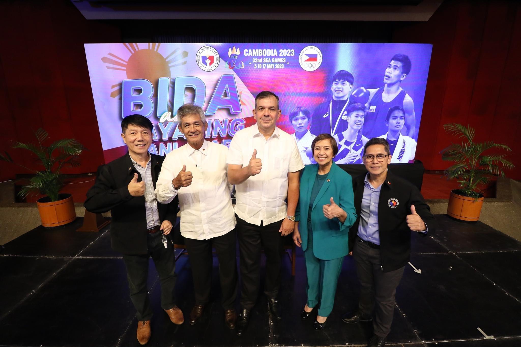 PSC başkanı Bachmann daha iyi sonuçlar hedefliyor, POC başkanı Tolentino Kamboçya SEA Oyunlarında Filipinler Takımı için iyimser