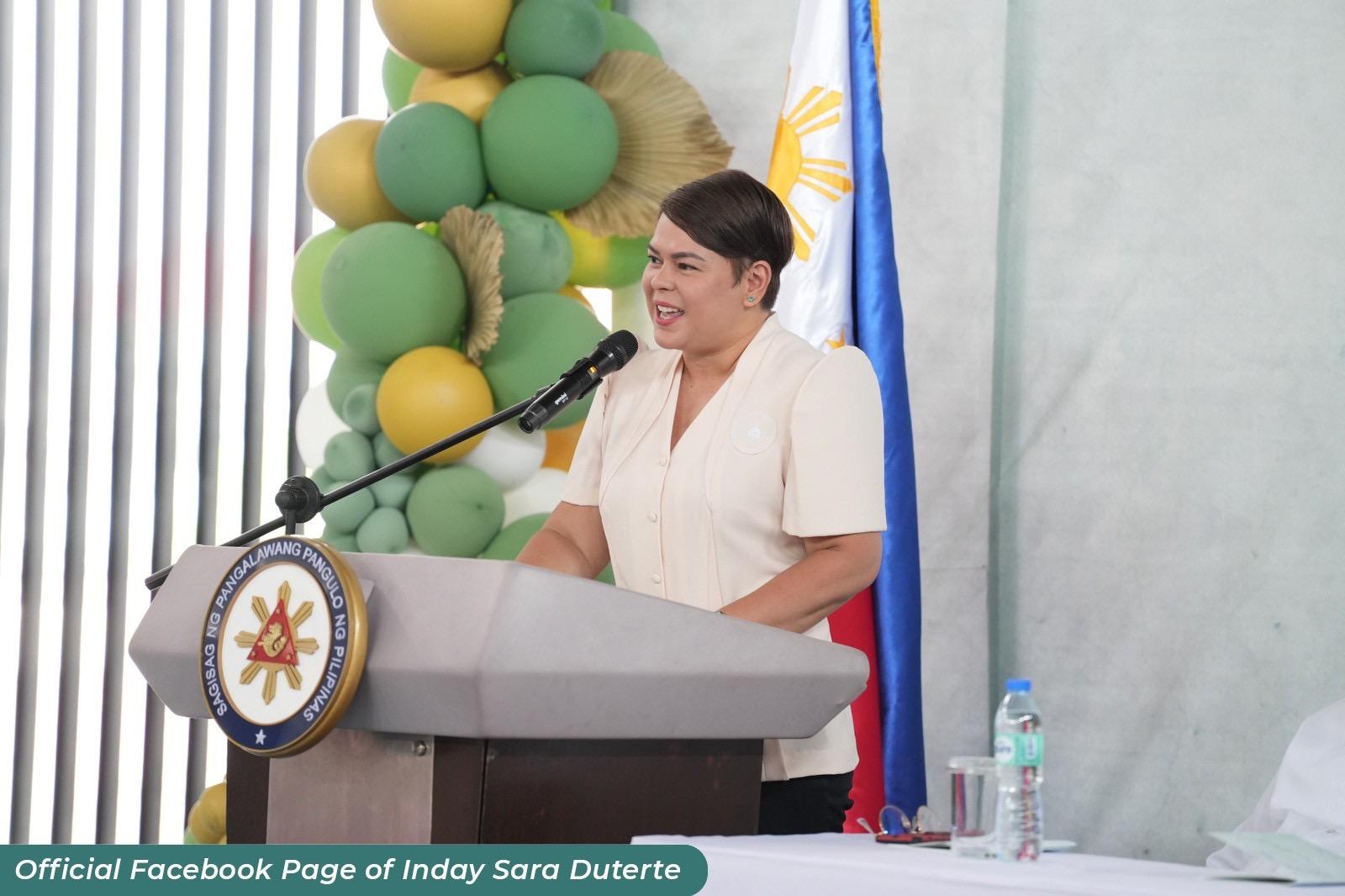 VP Sara to K-12 graduates: Choose a course you are happy about