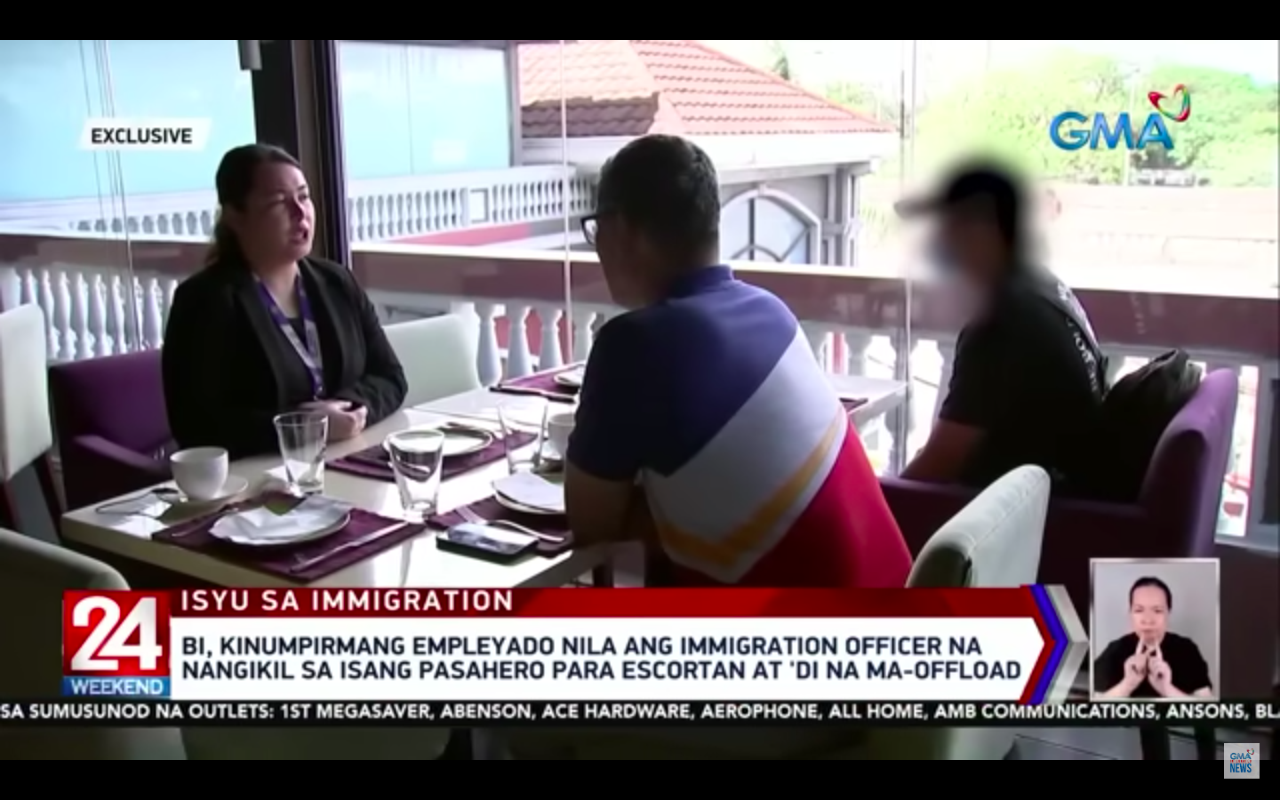 BI confirms one of their officers allegedly extorted money from OFW