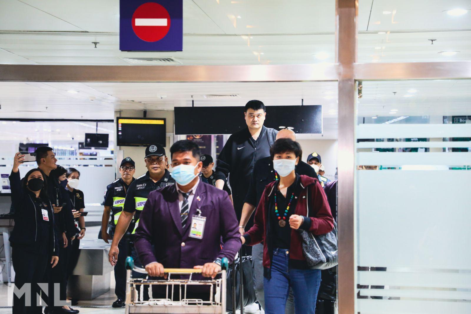 Yao Ming, Luis Scola land in Manila ahead of FIBA World Cup Draw