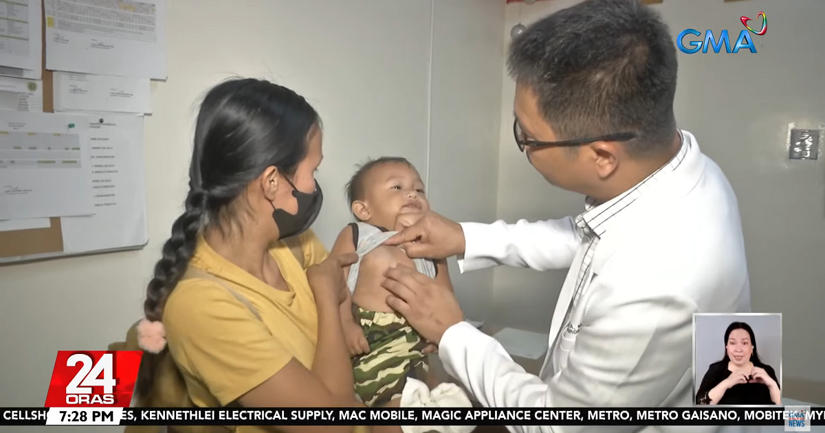 Mother asks for help to get medicine for her 10-month-old baby with a lump on the chest