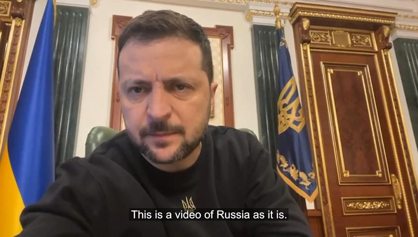 Zelenskiy blasts Russian ‘beasts’ after alleged POW beheading video