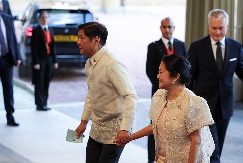 President Ferdinand Marcos Jr. and First Lady Louise at