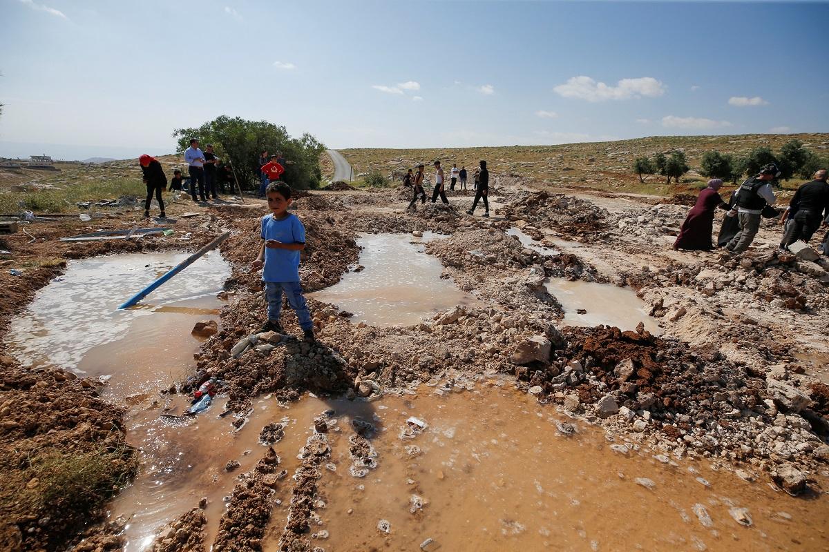 Israel demolishes Palestinian West Bank school