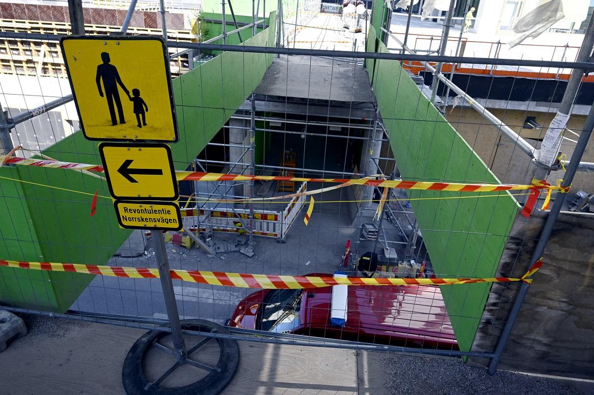 24 injured in Finland pedestrian bridge collapse, many of them children