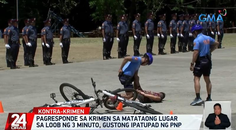 PNP aims for 3-minute response time to crime in crowded areas