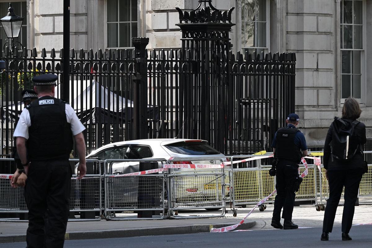 Man arrested after car crashes into Downing Street gates —UK police