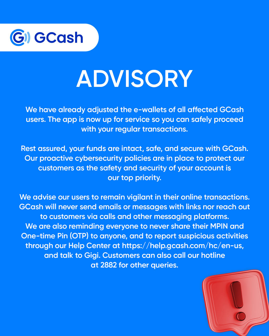 GCash Completes Adjustment Of E-wallets Affected By Reported ...