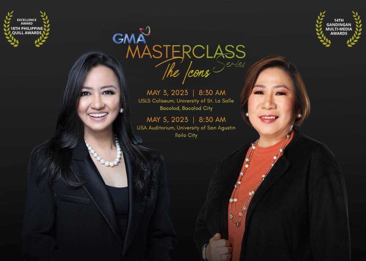 Eksekutif GMA untuk menginspirasi kaum muda di Bacolod dan Iloilo di ‘GMA Masterclass: The Icons Series’